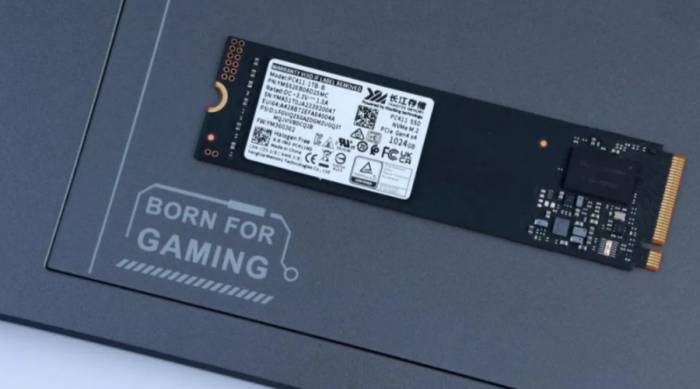 Equipped with Yangtze Memory PC411 gaming flagship SSD - Thor Hunter Blade 16 ga